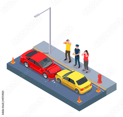 Car Owners Crash Composition