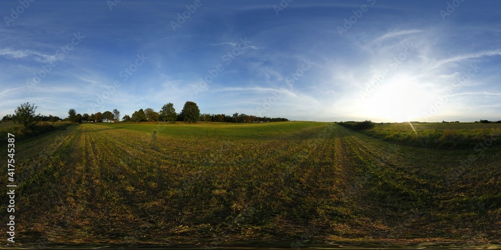 Summer Green Landscapes HDRI Panorama