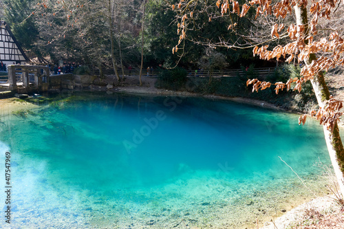 blautopf in blaubeuren unesco world cultural heritage germany