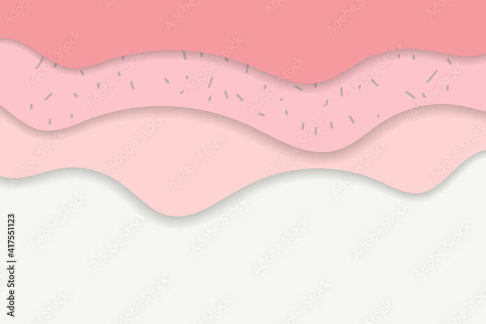 Vector delicate background in the form of a flowing glaze.