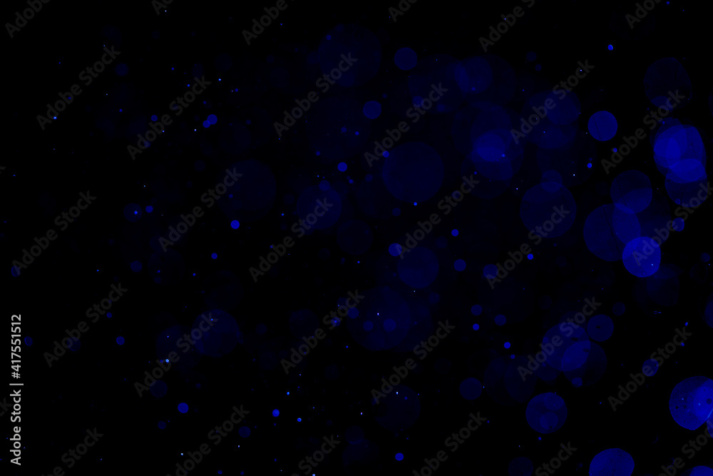 Abstract blue bokeh Abstract blue bokeh