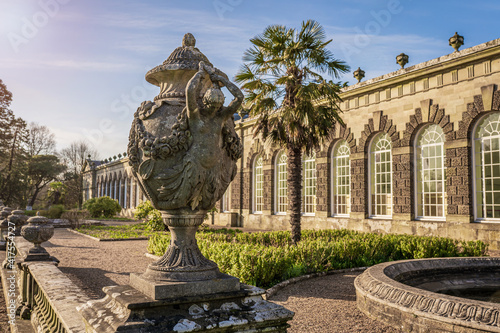 The Orangery exterior, Margam Country Park, Neath Port Talbot, Wales, Great Britain photo