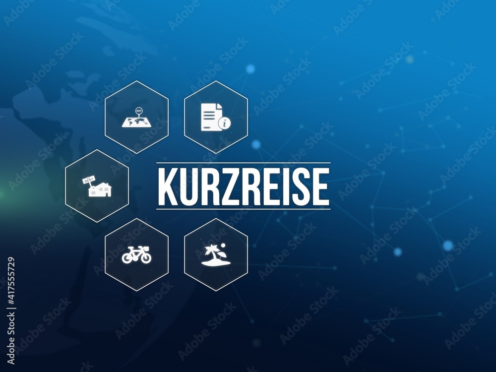 Fototapeta premium Kurzreise
