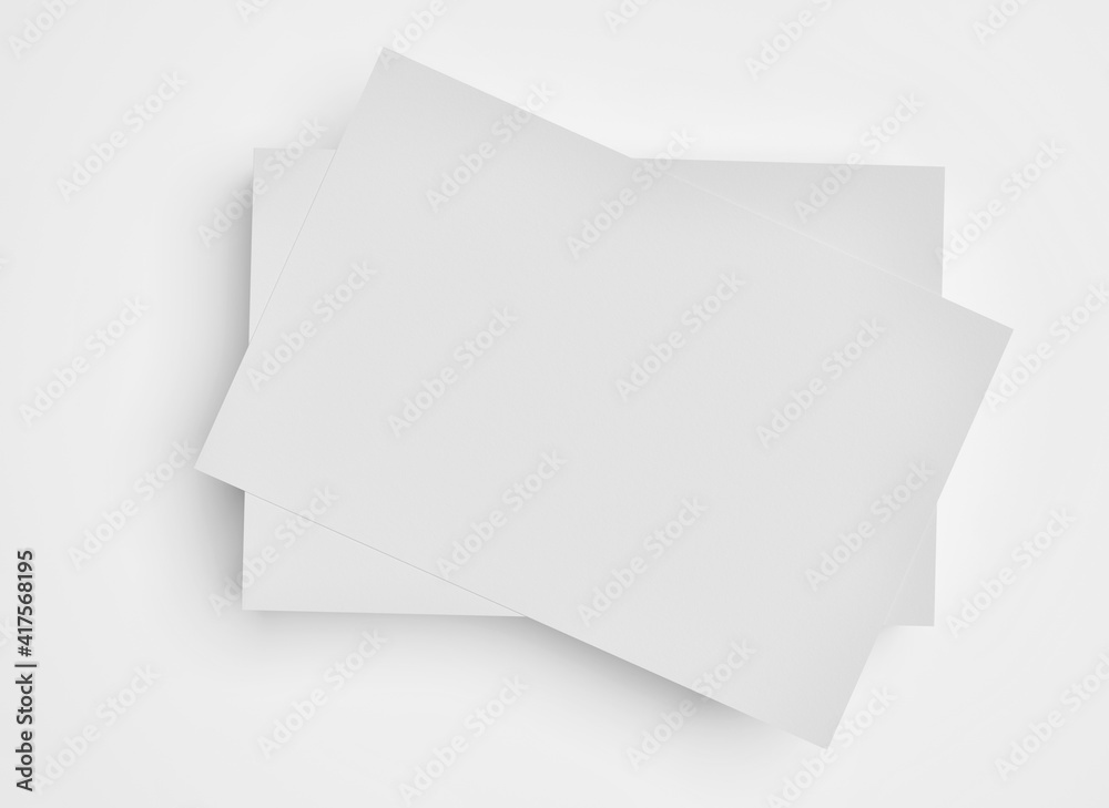 mockup of business cards top view. mockup of business cards top view.
