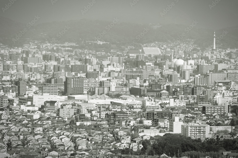Kyoto. Japan black and white. Kyoto. Japan black and white.