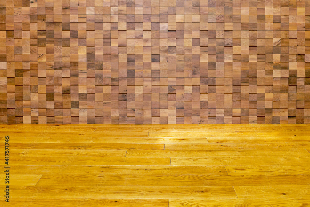 Fototapeta premium Floor Wall Wood