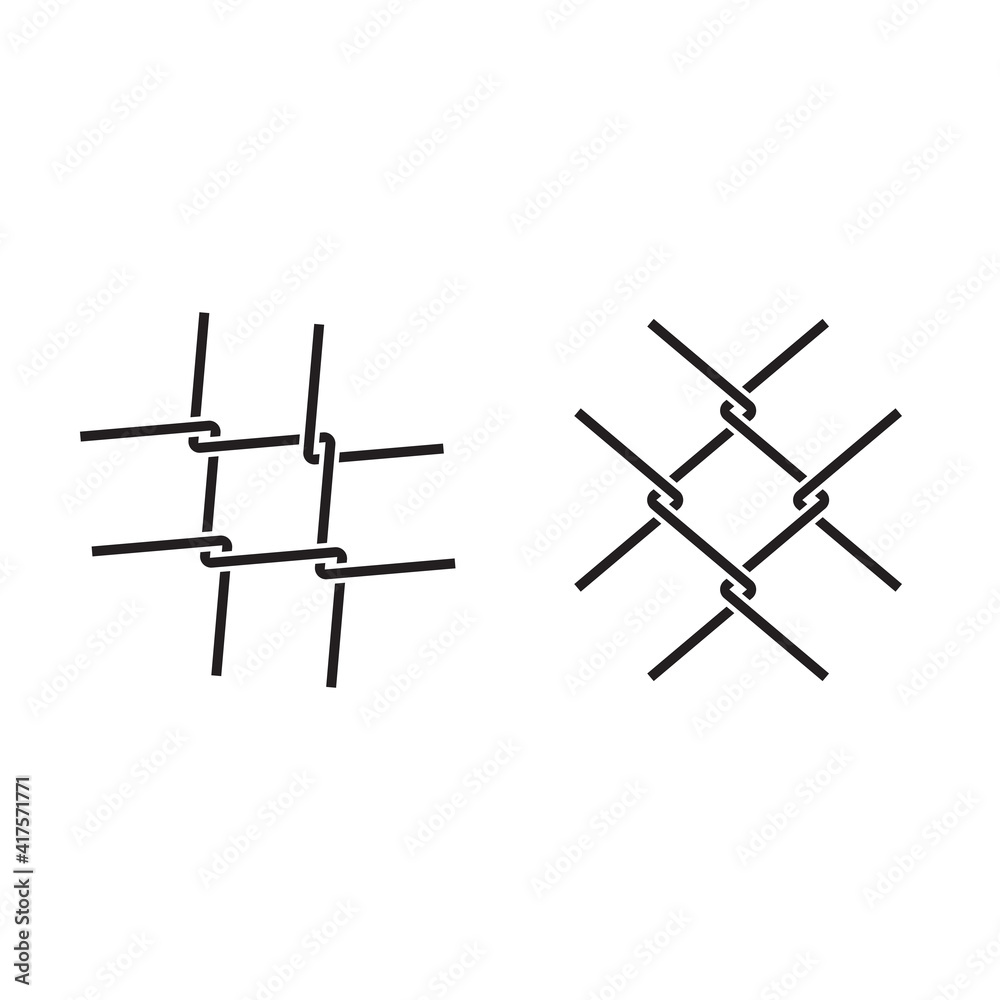 Wire mesh icon Wire mesh icon