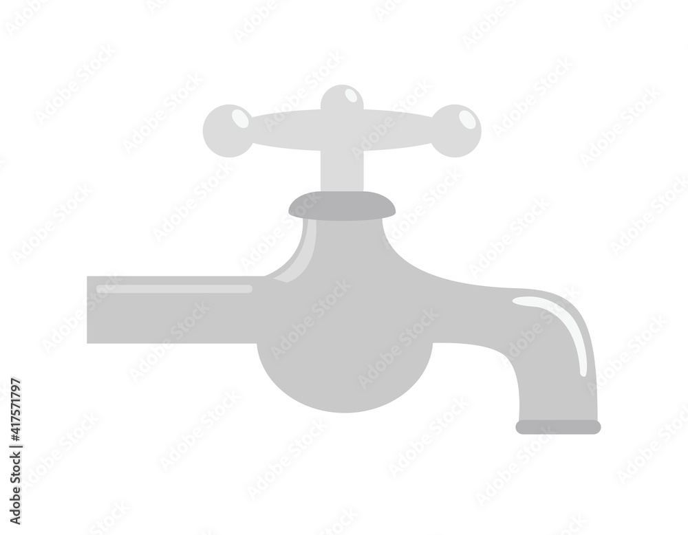 水道の蛇口 ベクターイラスト 水道の蛇口 ベクターイラスト
