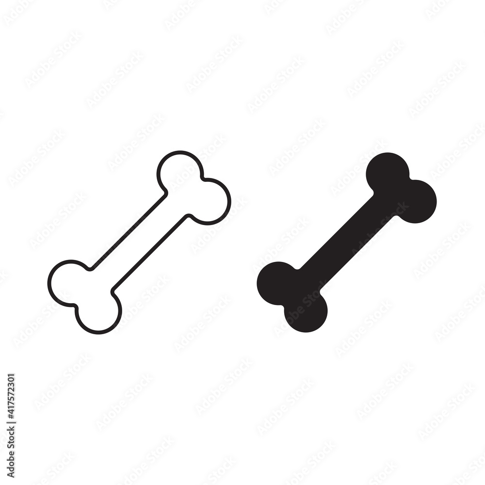 bone vector icon