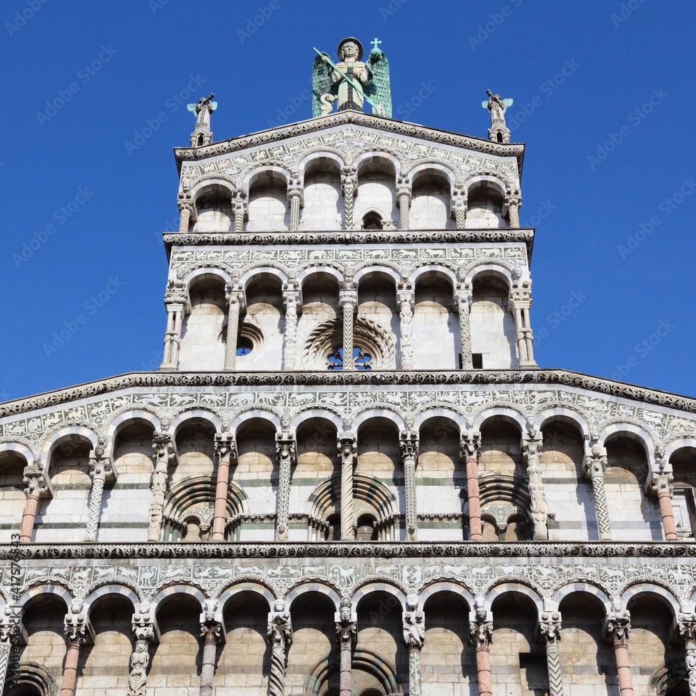Lucca town, Italy. Architecture of Italy. Souther Europe landmarks.