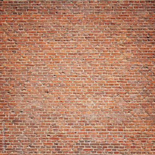 Red brick wall texture. Amsterdam red brick.