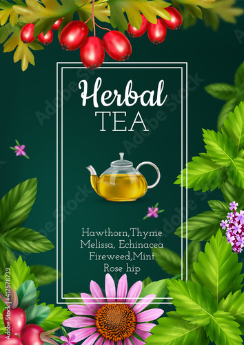 Herbal Tea Poster