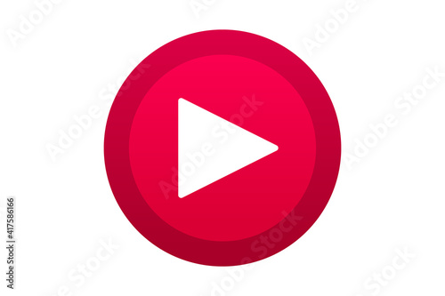 Live streaming icon. Button for broadcasting, livestream or online stream. Template for tv, online channel, live breaking news, social media