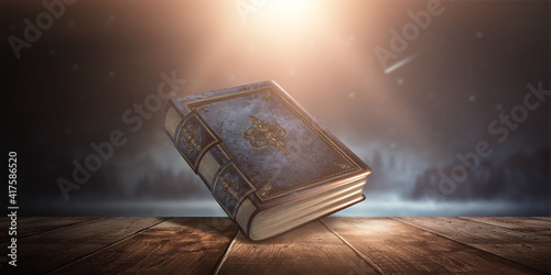 Magic vintage fantasy book ...