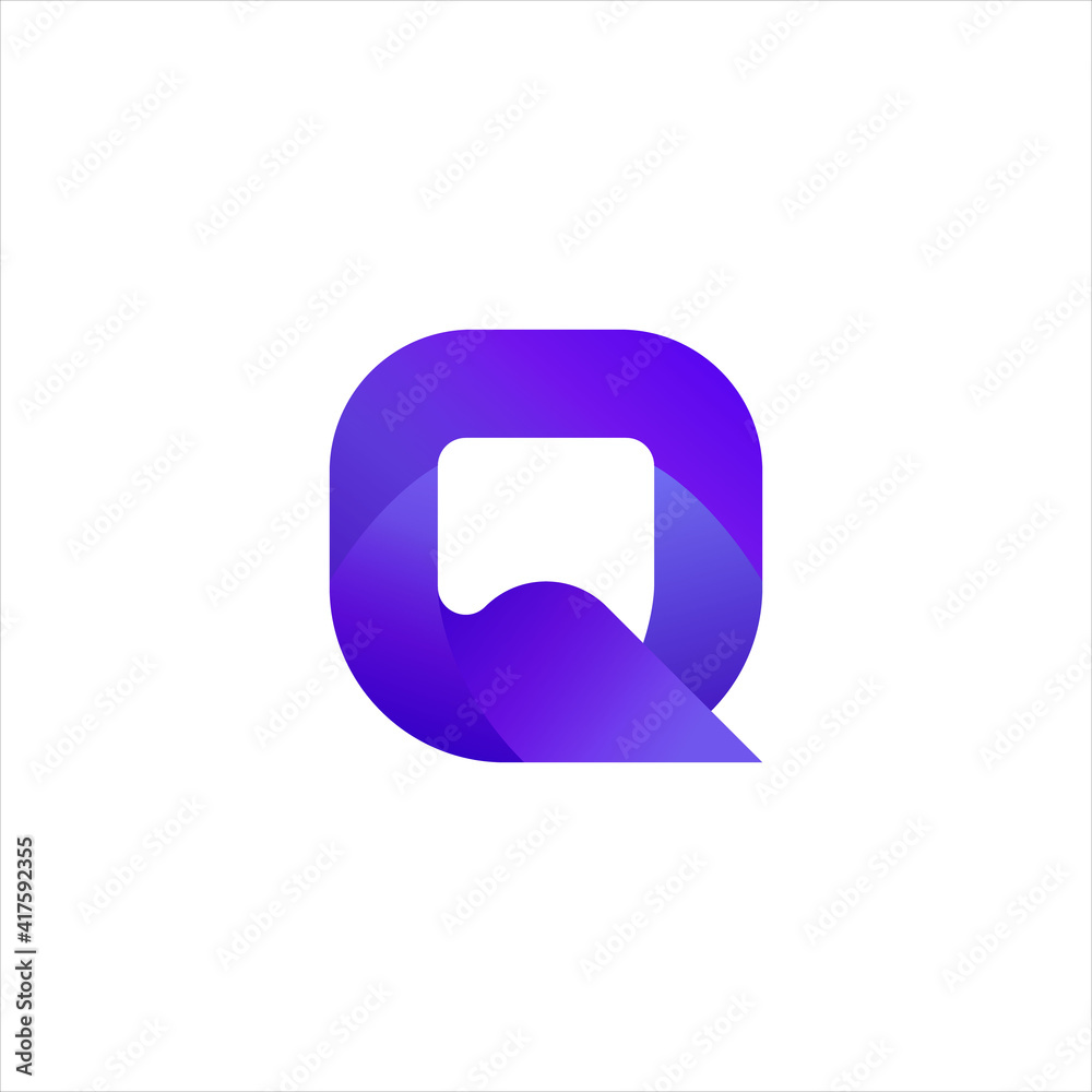 Creative Q Letter Logo Design - Modern Q Logo Design Vector - Awesome Q Business Logo Design Template Creative Q Letter Logo Design - Modern Q Logo Design Vector - Awesome Q Business Logo Design Template