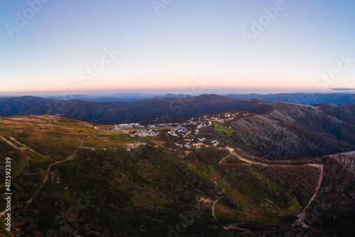 Mt Buller Summer Aerial Views © FiledIMAGE