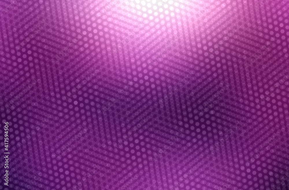 Shiny purple metallic grid textured background. Double interactive lines pattern.