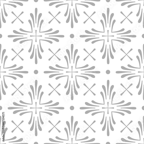 Holy Bible Cross vector seamless pattern. Traditional Easter ornament for Christian spring holidays.