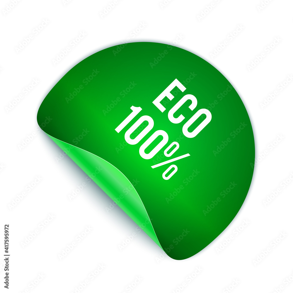 Element design green bubbles, isolated on white background. Vector illustration of Eps 10 for sale promo marketing, new product sticker, Discount ad offer price label, symbol for advertising campaign