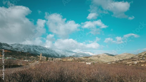 Mount Hermon Israel time lapse