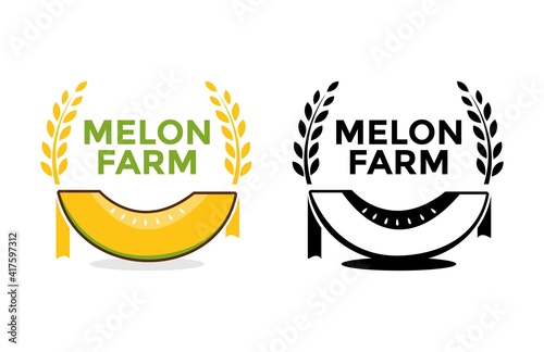 Modern Best Melon Logo Design
