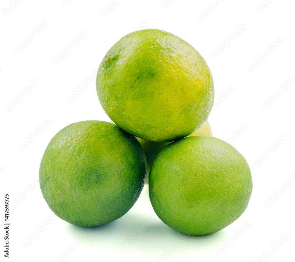 Citrus fruits isolated on white. High quality photo. Citrus fruits isolated on white. High quality photo.