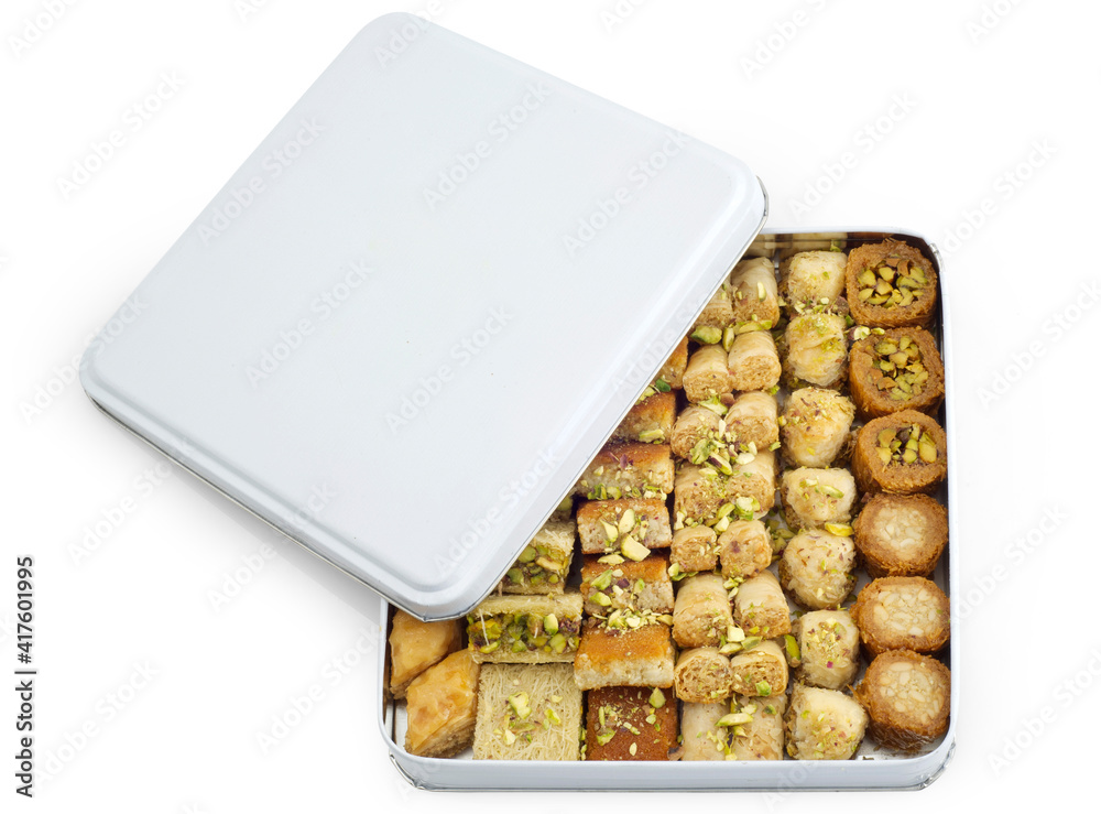 Pistachio baklava. Traditional Middle Eastern Flavors. The local name of Baklava is Fıstıklı Baklava. Turkish dessert of Baklava. Pistachio baklava. Traditional Middle Eastern Flavors. The local name of Baklava is Fıstıklı Baklava. Turkish dessert of Baklava.