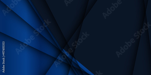 Modern vector dark blue white abstract, science, futuristic, energy technology concept. Digital image of light rays, stripes lines with blue light, speed and motion blur over dark blue background 