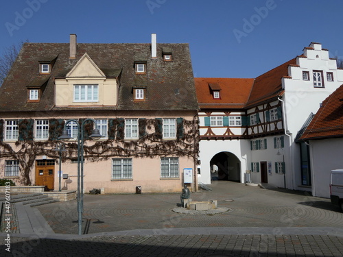 Pfleghaus in Langenau mit Stadtarchiv photo