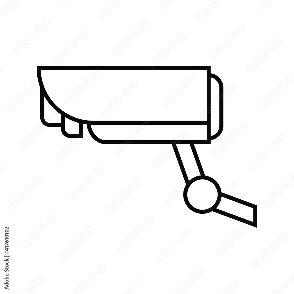 Modern CCTV icon vector set. Webcam illustration sign collection. observation symbol. Modern CCTV icon vector set. Webcam illustration sign collection. observation symbol.