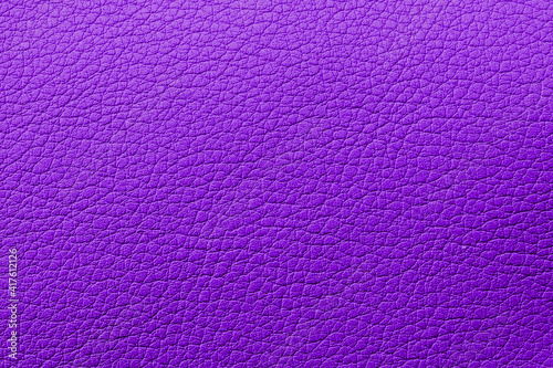 Purple Italian designer leather texture with pattern. Leather background.
