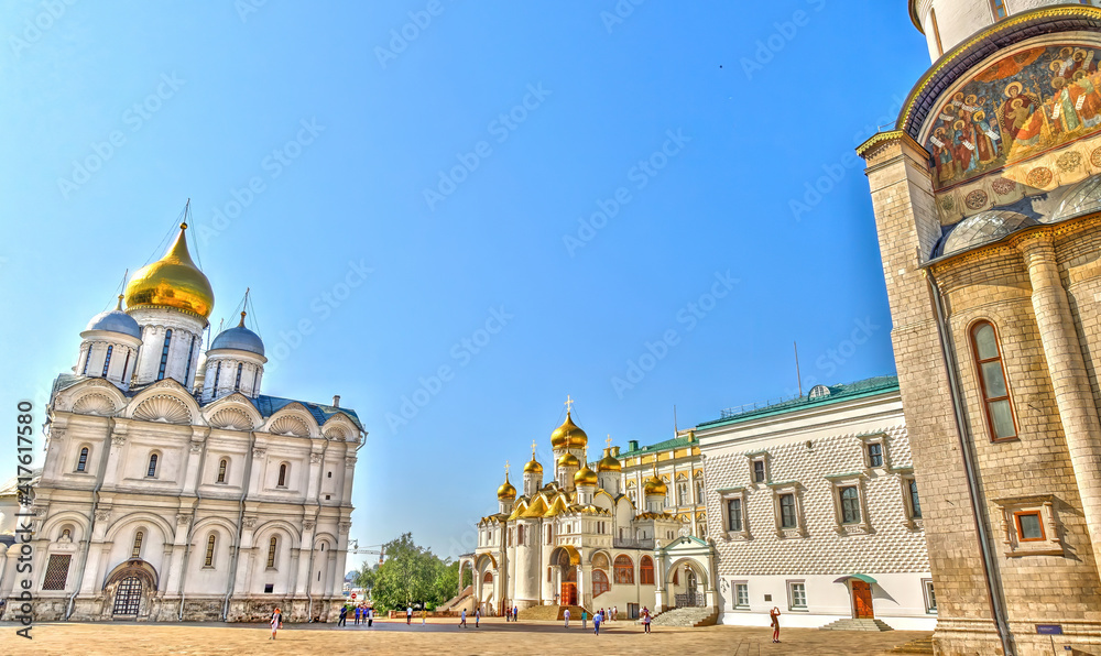 Moscow, Kremlin, HDR Image