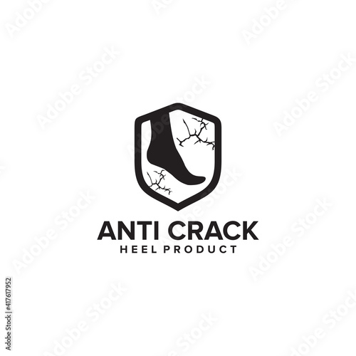 logo of anti crack heel product design