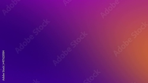 Multicolored motion gradient orange purple and blue neon lights soft background with animation seamless loop.