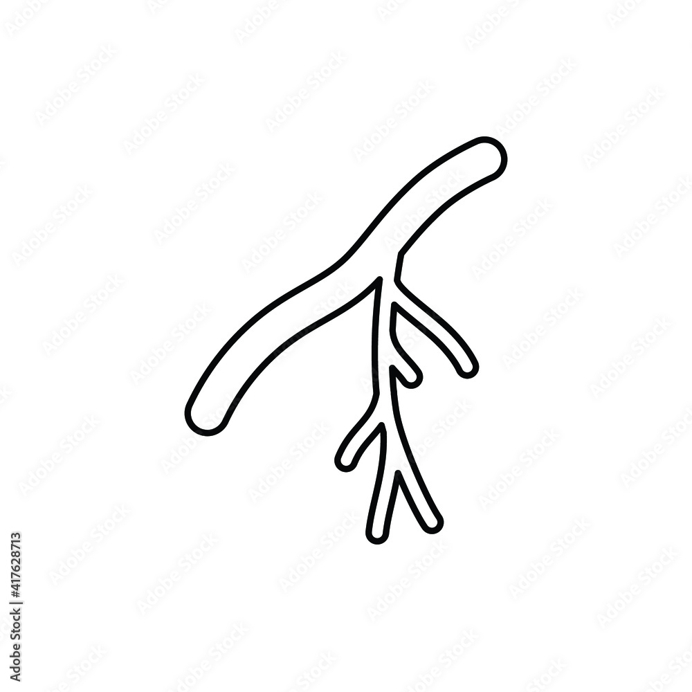 Human artery line icon. Outline style can be used for web, mobile, ui. Blood, vessel, artery, vascular, vein, cardiovascular, heart concept. Vector illustration isolated on white background. EPS 10. Human artery line icon. Outline style can be used for web, mobile, ui. Blood, vessel, artery, vascular, vein, cardiovascular, heart concept. Vector illustration isolated on white background. EPS 10.