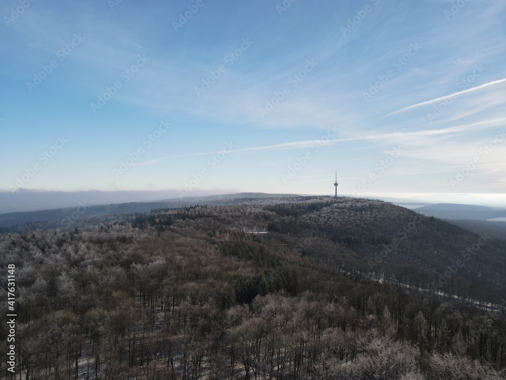 Deister - Rodenberg - Dronenaufnahme Deister - Rodenberg - Dronenaufnahme