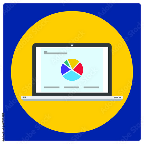Free Download Vector illustration for Chart EPS10 - GFXLoad
