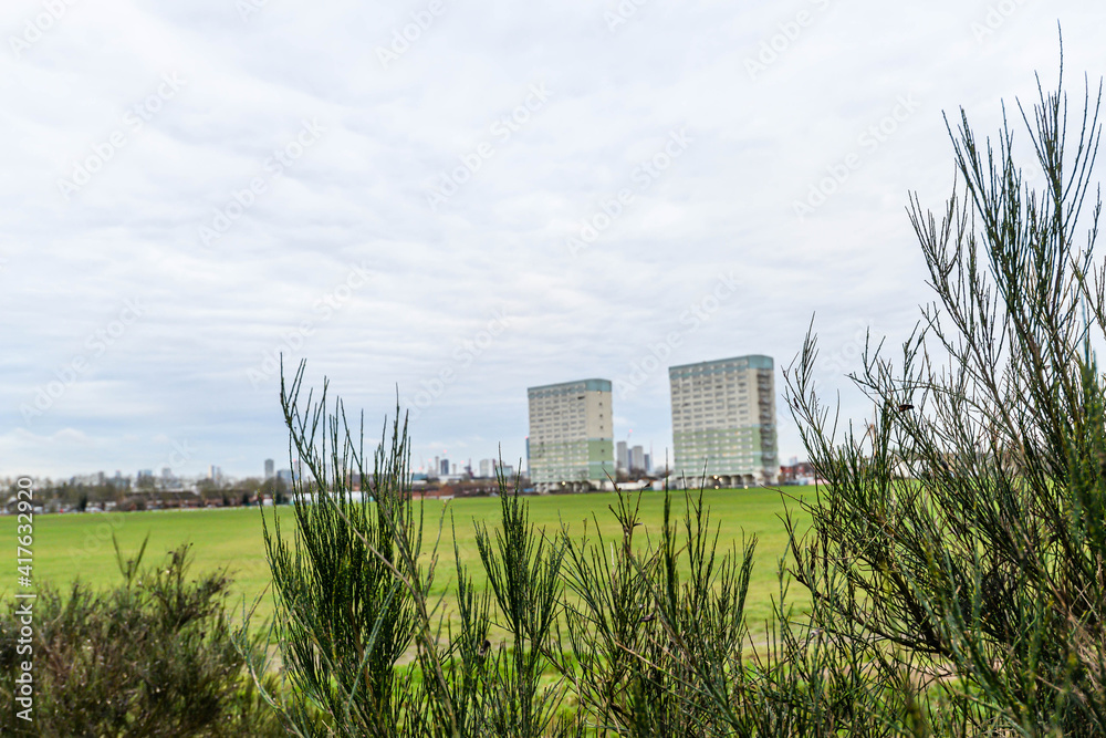 The Fred Wigg and John Walsh buildings in Leytonstone