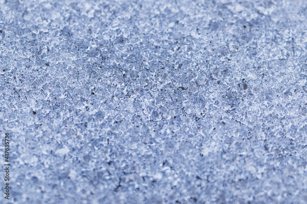 Obraz premium blue ice background