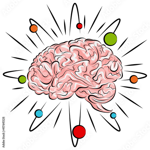 Artificial Intelligence Atomic Brain Power