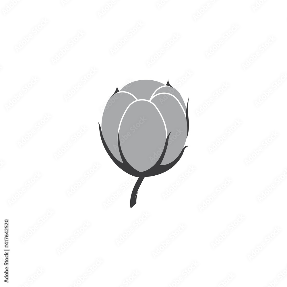 Cotton Logo Template vector Cotton Logo Template vector