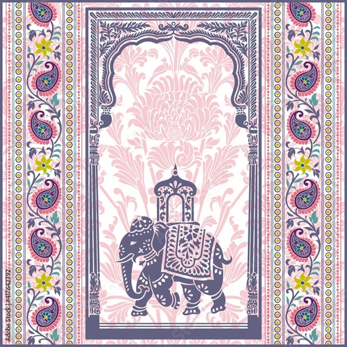 Elephant, festival , Jaipur, Royal Rajasthan, India, Asia	