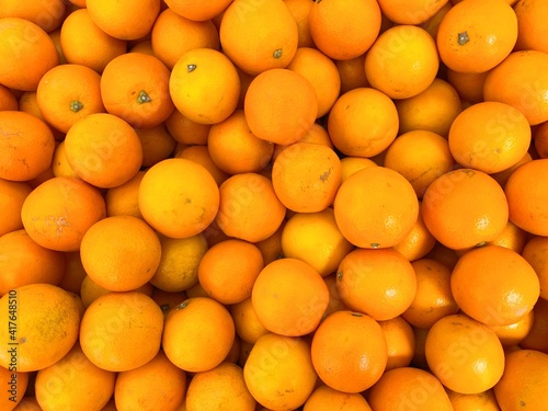 Orange fruit background. Group of fresh fruit.