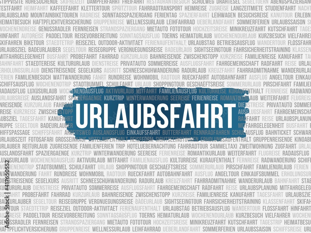 Urlaubsfahrt