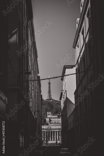 old street in the city
