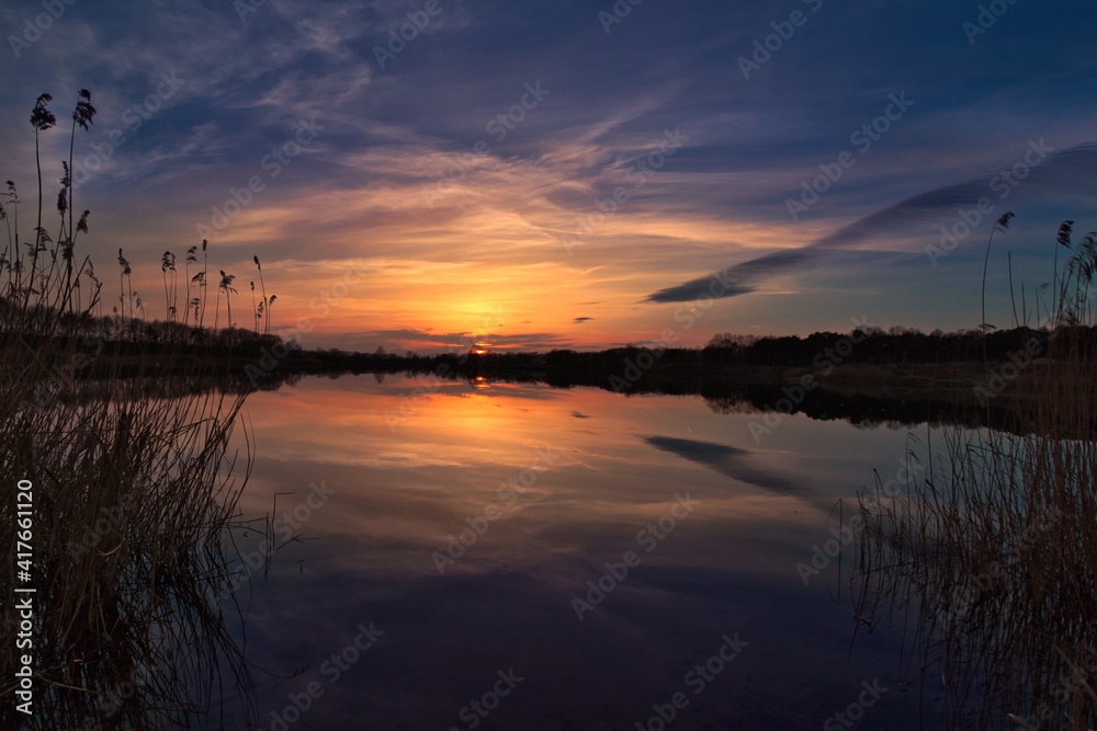 Stille am  Tamstedter See
