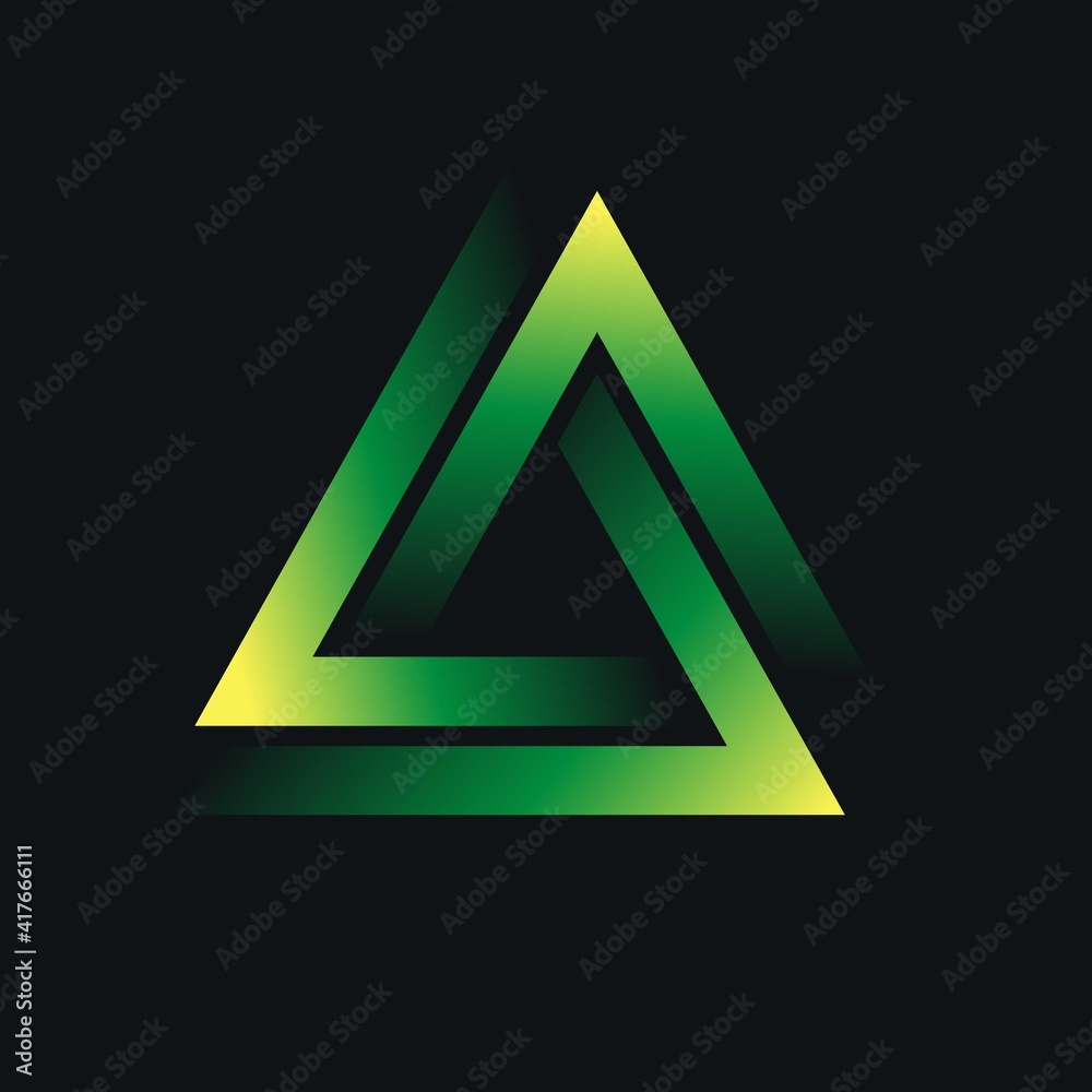 Abstract art triangle logo with blue shape background.Design template icon, sign success, symbol safe.Brand Identity for business company, secure, technology, innovation, digital. Vector illustration Abstract art triangle logo with blue shape background.Design template icon, sign success, symbol safe.Brand Identity for business company, secure, technology, innovation, digital. Vector illustration
