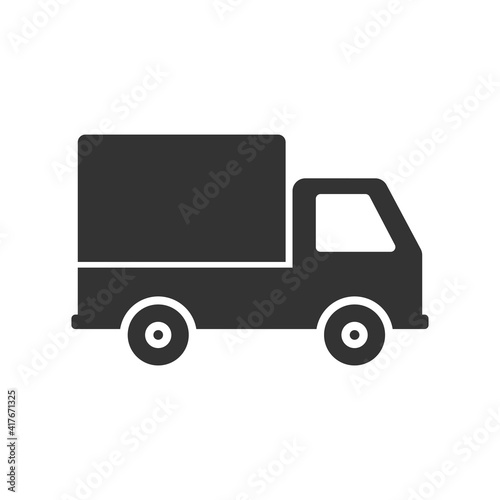 express delivery trucks icon. vector illustration.