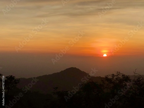 Ram Rome viewpoint at Ron Phibun in Nakhon Si Thammarat, Thailand photo