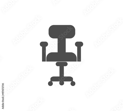 Office armchair icon vector design template © Shumia